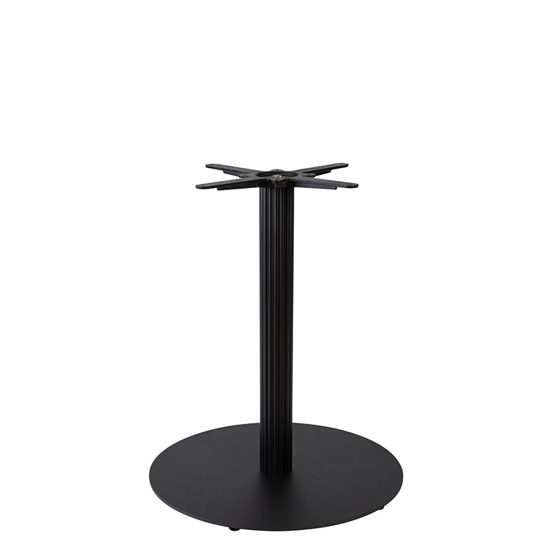 Boston Sleek Fluted Large Round Table Base