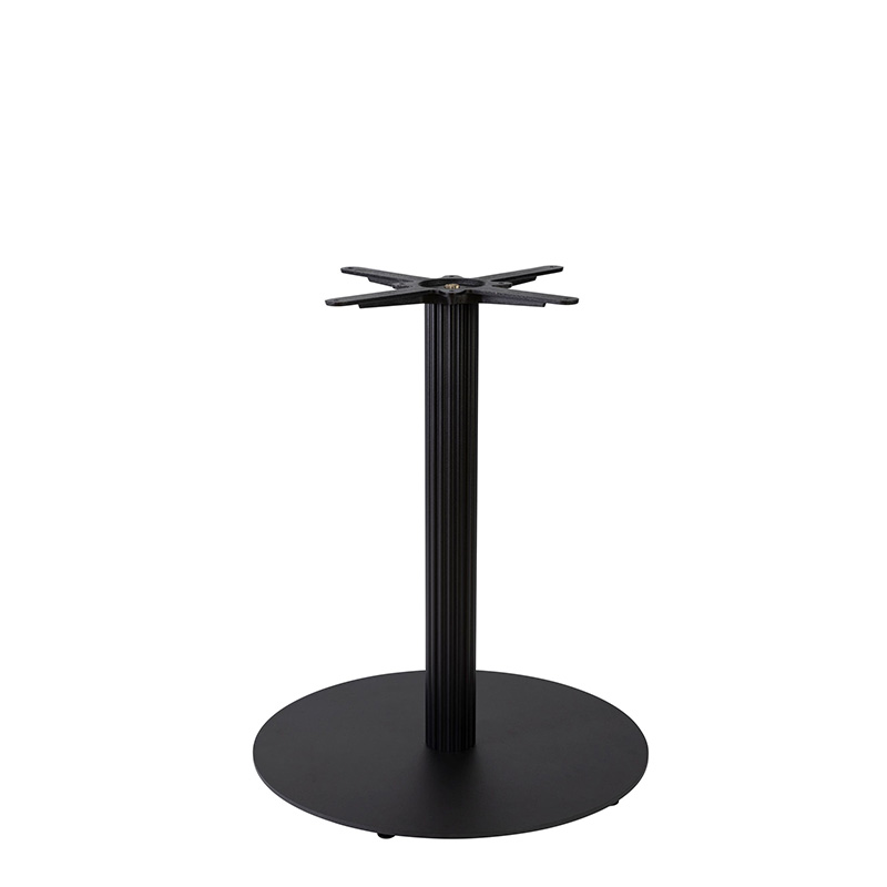 Boston Sleek Fluted Small Round Table Base