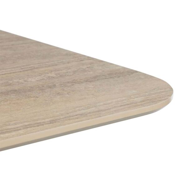 Extrema Premium HP Laminate Table Top – Beige Travertine nobis furniture