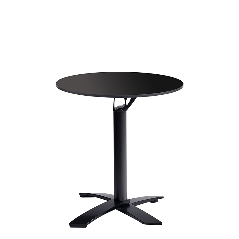 Extrema Black Complete Outdoor Fliptop Dining Table - 4 Sizes