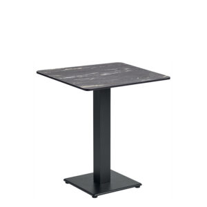 Extrema Black Marble Effect Complete Outdoor Anzio Dining Table - 4 Sizes