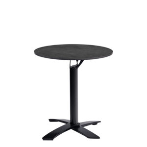 Extrema Metallic Anthracite Effect Complete Outdoor Fliptop Dining Table - 4 Sizes