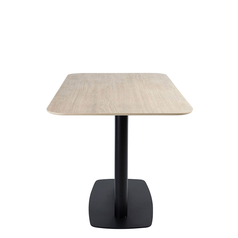 Extrema Premium Beige Travertine Complete Outdoor Boston Dining Table - 4 Sizes