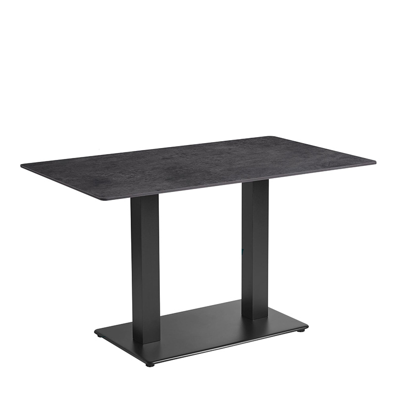Extrema Metallic Anthracite Complete Outdoor Anzio Dining Table - 4 Sizes