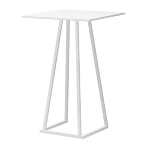 Linea 700mm Square Poseur Table - 2 Frame Colours