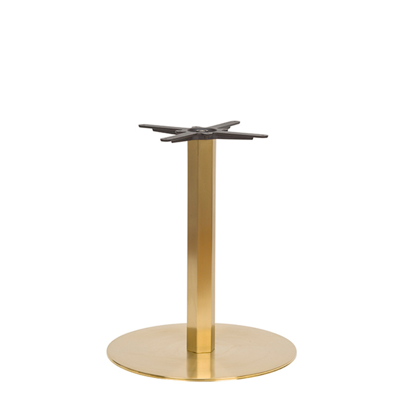 Luxor Large Round Table Base with Hexagonal Column - Various Heights