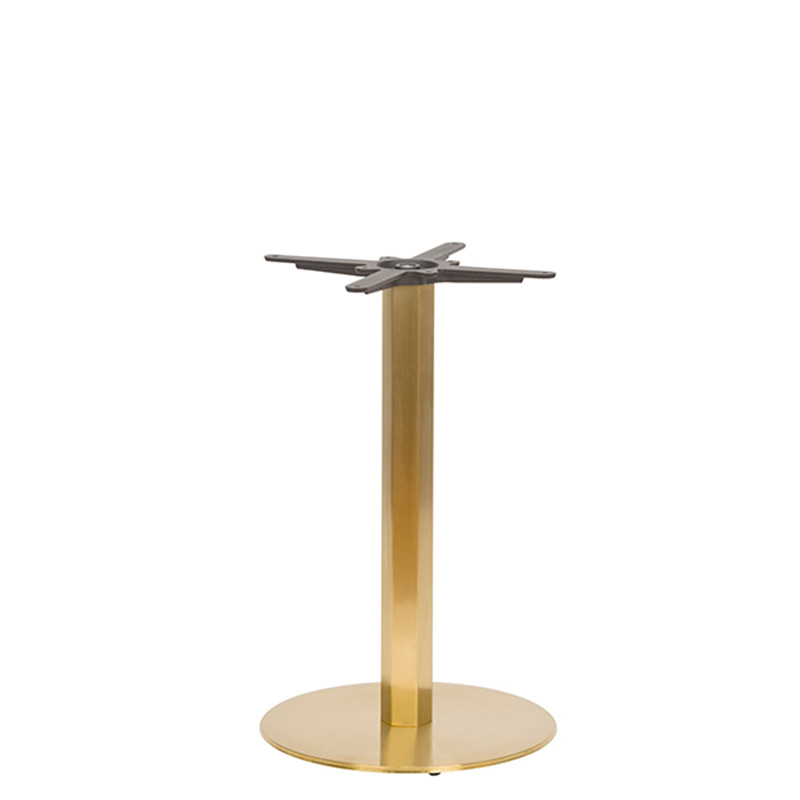 Luxor Small Round Table Base with Hexagonal Column - Various Heights