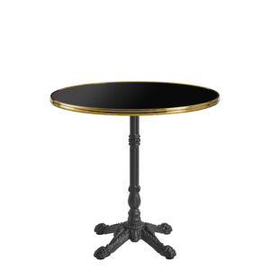 Parisian Black Outdoor Complete Dining Table - 2 Sizes