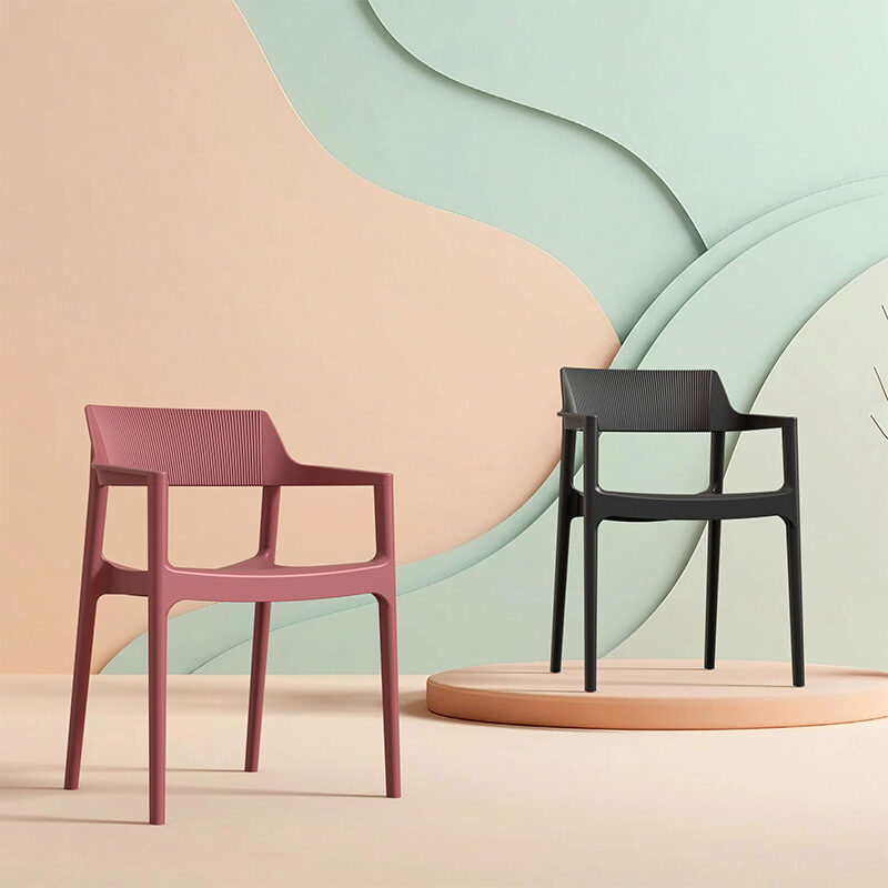 Tulum Outdoor Stacking Arm Chair - Stylish and Sustainable