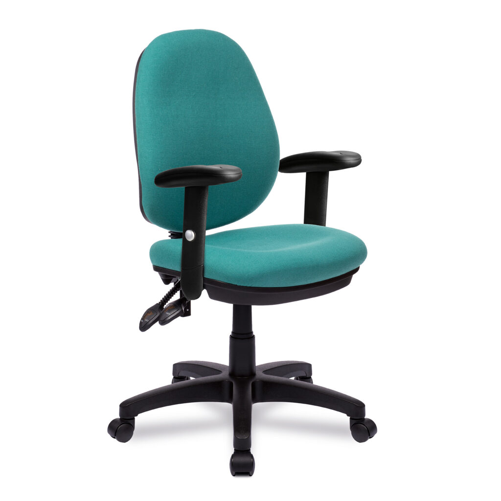 Java 200 Twin Lever Medium Back  Ergonomic Operator Chair with Lumbar Support