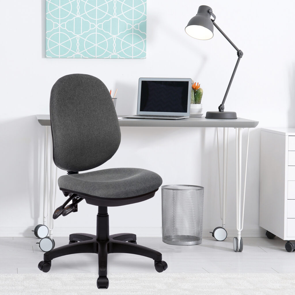 Java 300 Medium Back Synchronous Triple Lever Ergonomic Operator Chair