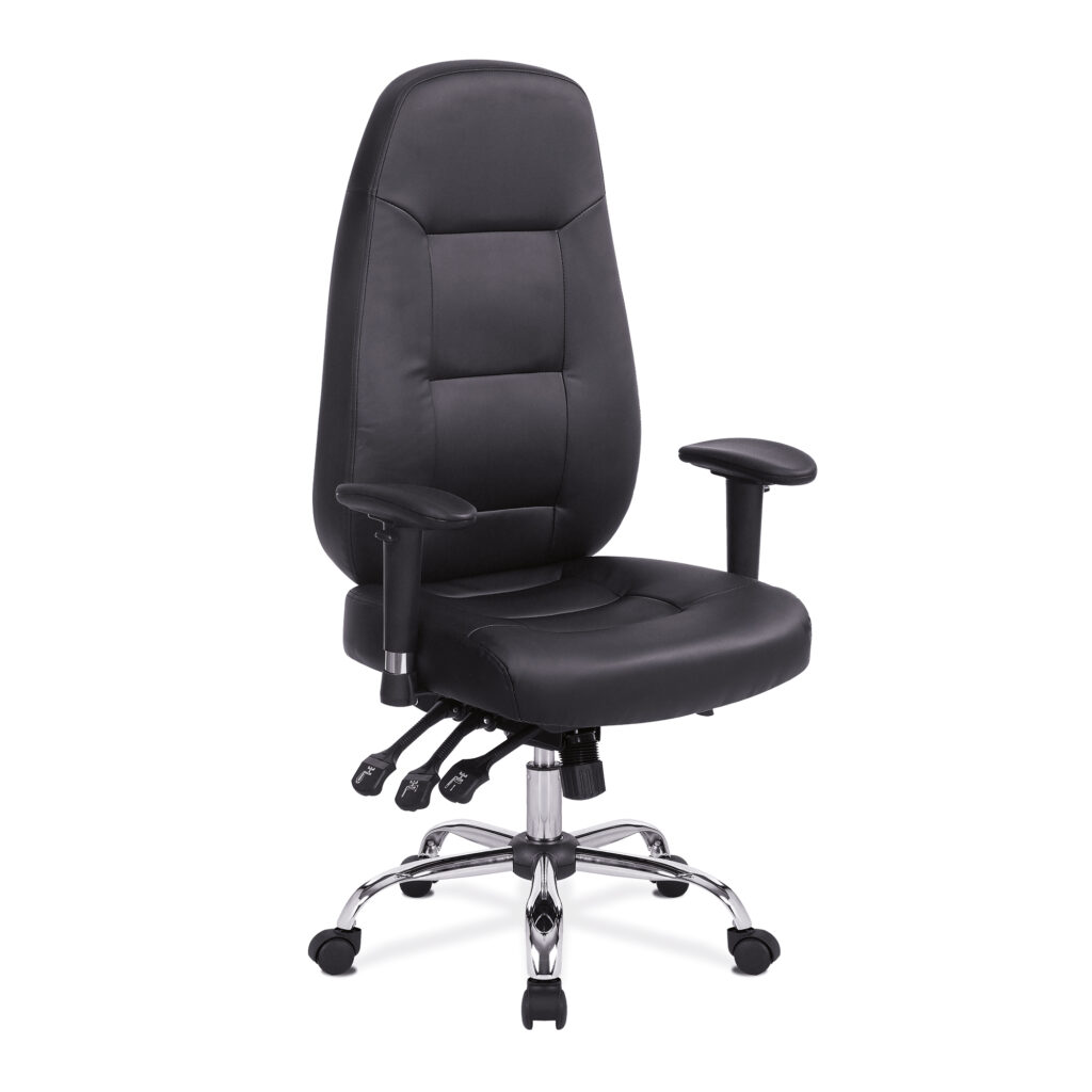 Titan Shift 24 Hour Ergonomic Office Chair – Black