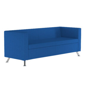 Blue Alps Two Seater Metal Frame Modular Reception Sofa
