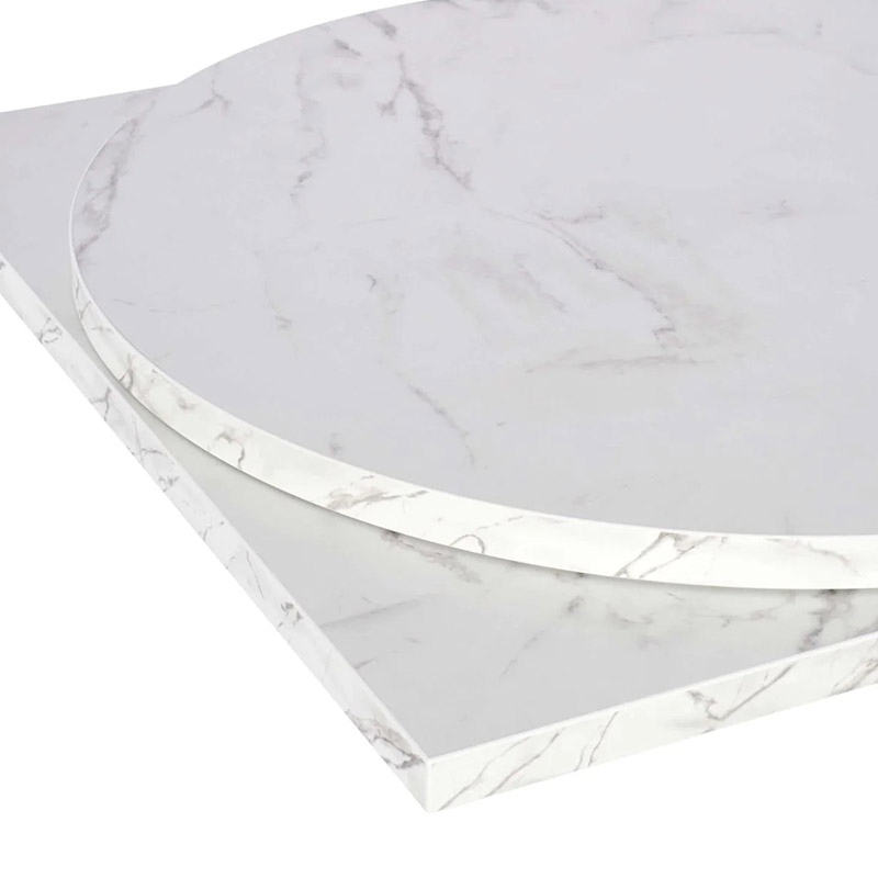25mm Crystal Marble Laminate Table Tops - Stocked Sizes
