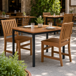 Hardy Complete Outdoor Dining Table - 4 Sizes