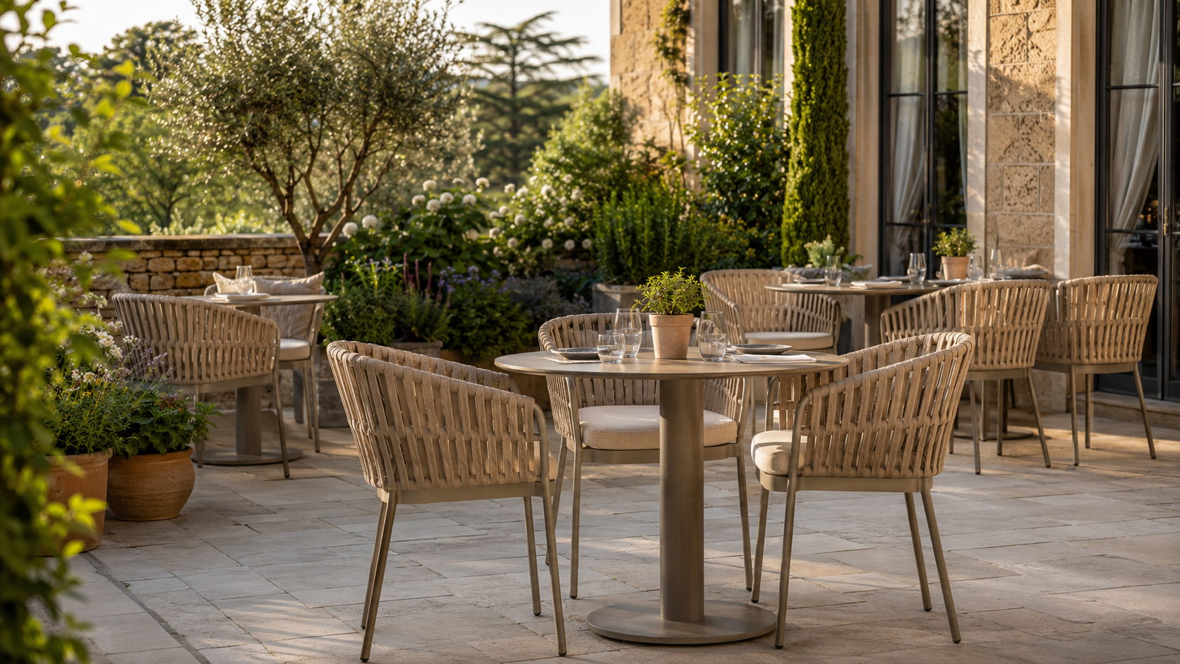 St Tropez Soft‑Weave Armchair – Elegant Outdoor Seating