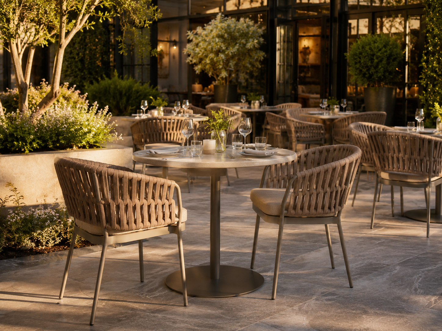Restaurant patio project