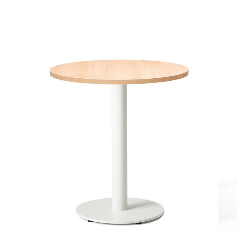 Vale Bianco Complete Dining Table – 700mm Round