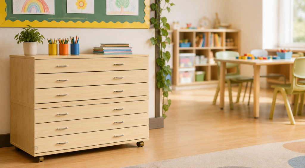 Meet the A1 Premium Wooden Plan Chest.