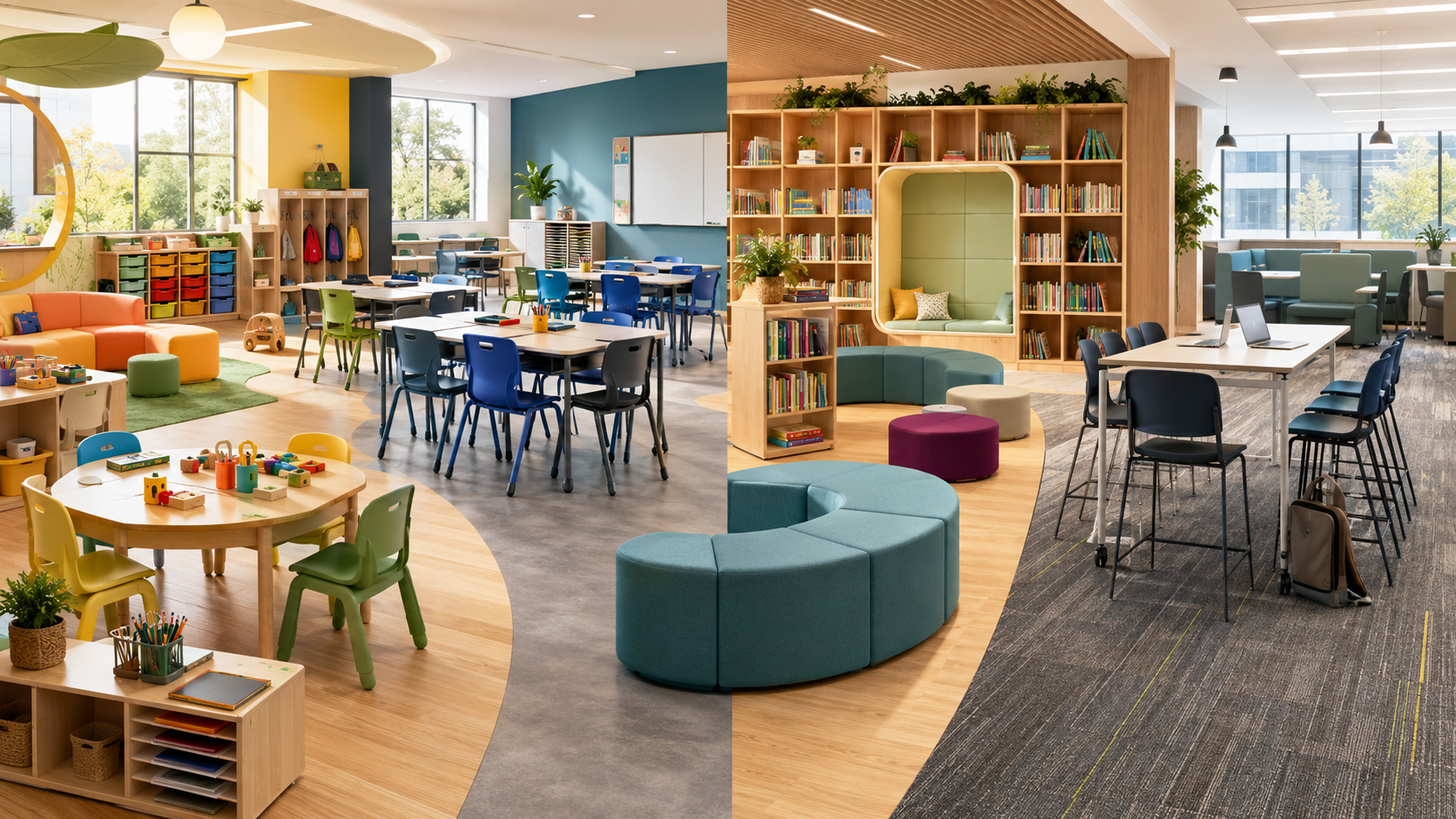 Nobis Education Furniture - All Spaces