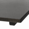 25mm Solid Ash Table Top - Black Stain