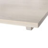 25mm Solid Ash Table Top - White Stain