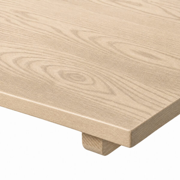 25mm Solid Ash Table Top - Light Cashmere Stain