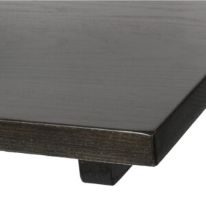 34mm Solid Ash Table Top - Black Stain