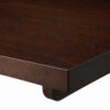34mm Solid Ash Table Top - Mahogany Stain