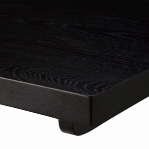 34mm Solid Ash Table Top - Wenge Stain