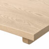 34mm Solid Ash Table Top - Light Cashmere Stain