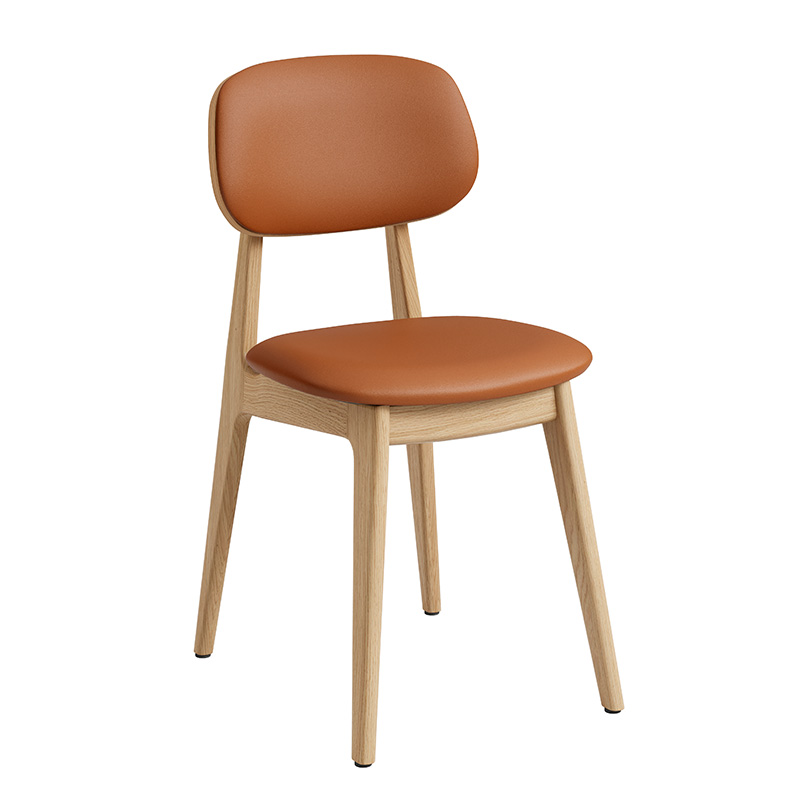 Magnus Scandinavian Side Chair – Beech Wood Frame | Oak Finish